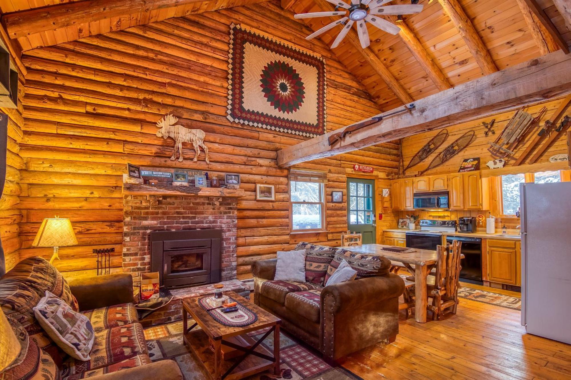 Family-Focused & Pet-Friendly Log Cabin With 4Br 2Ba Sleeps 10 Bethlehem Ngoại thất bức ảnh